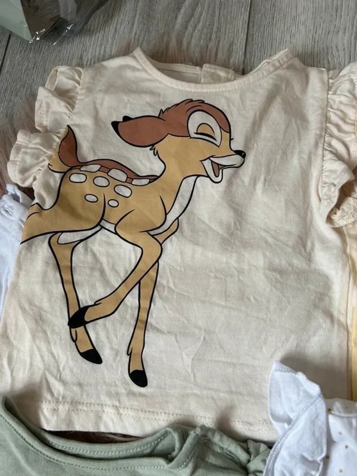 Lot tee shirt 3 mois kiabi - photo numéro 4