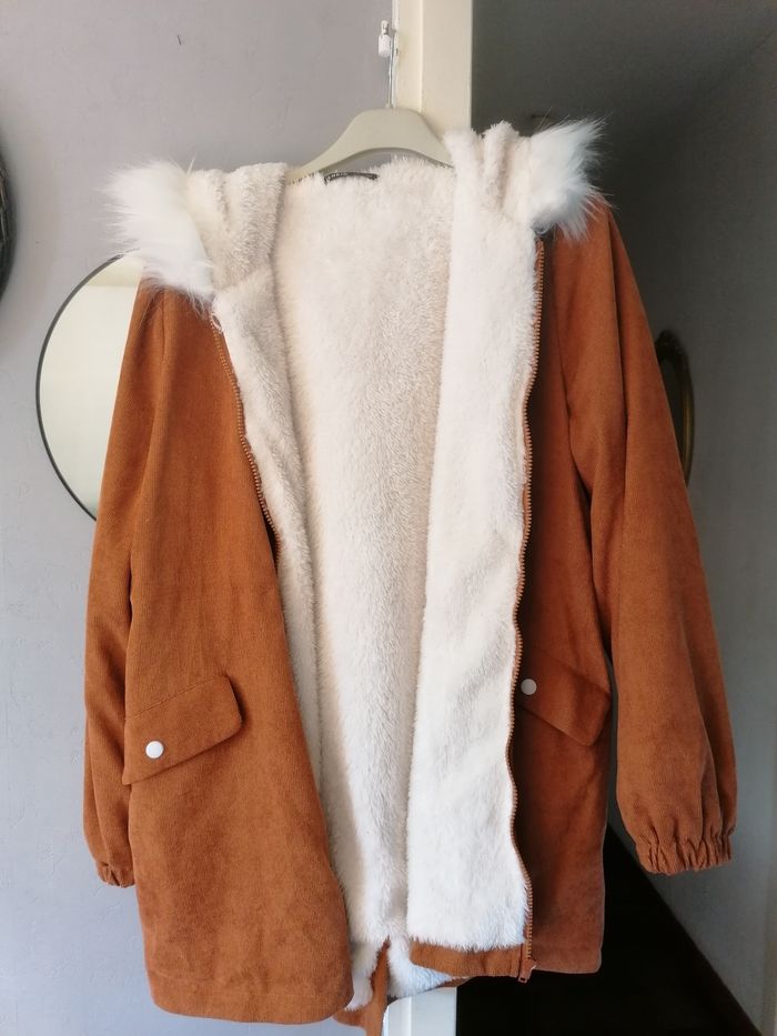 Réservé Manteau à capuche shein 44