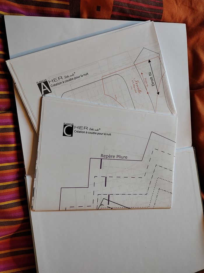 Livre “Créations à coudre pour la nuit” – Nadège Saladini – Avec patrons taille réelle - photo numéro 3