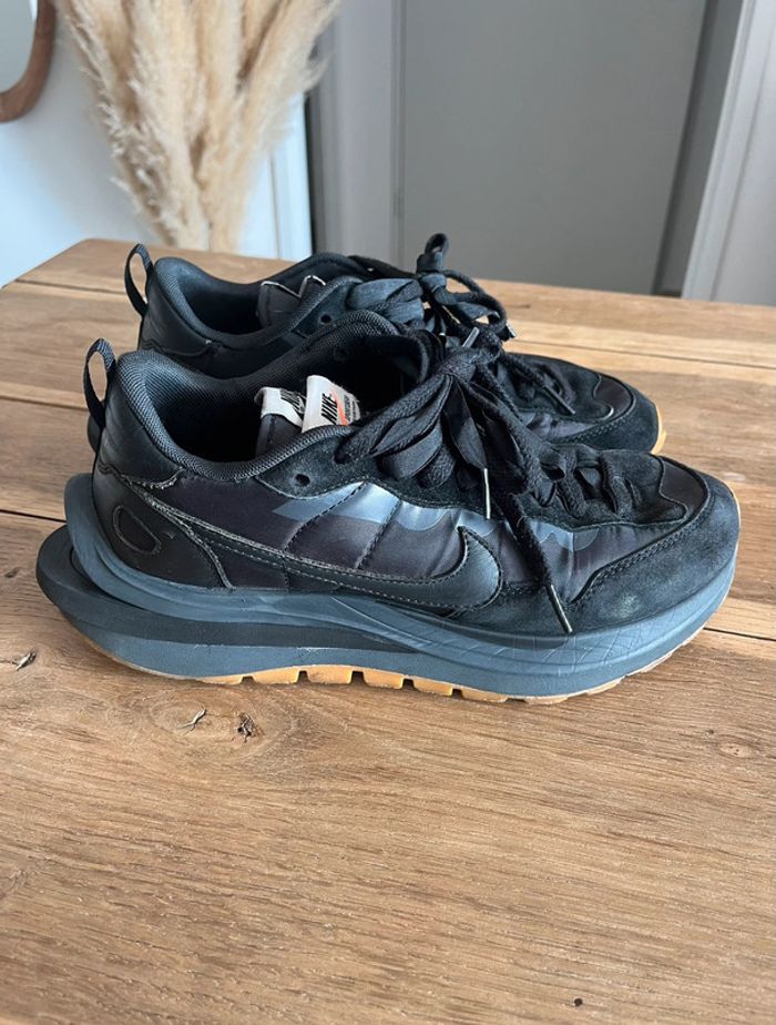 Nike Vaporwaffle Sacai Black Gum - photo numéro 3