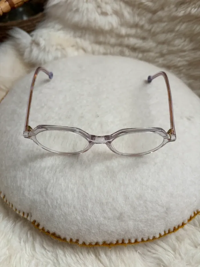 Lunettes de vue kaleos Burke transparente et paillettes - photo numéro 4