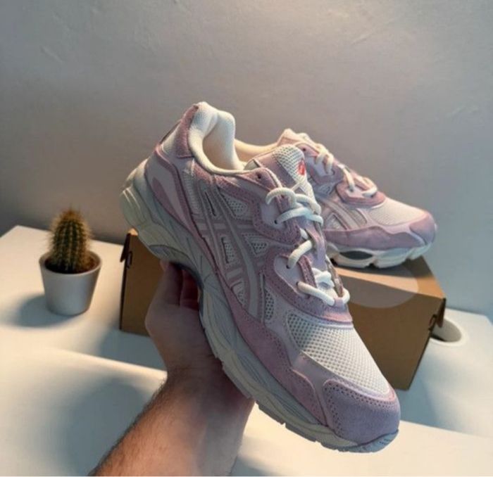 Asics nyc gel cream pink water taille 38 - photo numéro 6