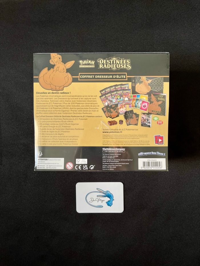Pokémon ETB Destinées Radieuses EB 4.5 : 219€ - photo numéro 3