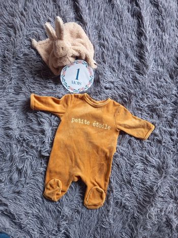 Pyjama grenouillère 1 mois