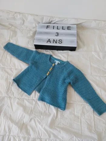 Gilet fille 3 ans