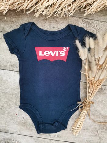 🍓Bodie Levi's 70/80vm bleu marine rouge mixte bebe🍉