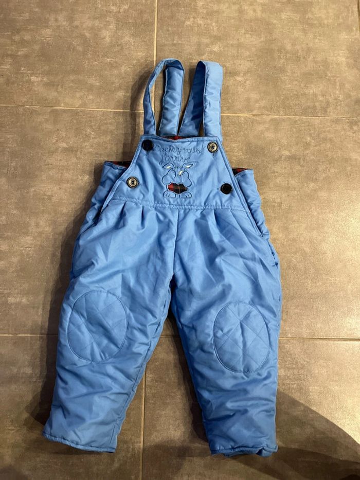 Combinaison + veste de ski bleu ciel 24 mois - photo numéro 4