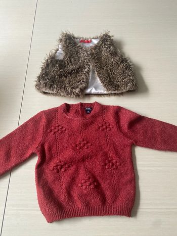 Gilet et pull