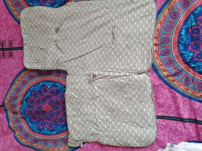 Chancelière, Nid d'ange, couverture 0-6 mois Prémaman grise - photo numéro 2