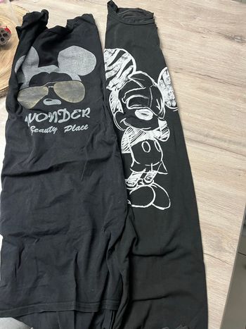 2 longs tee-shirts Mickey
