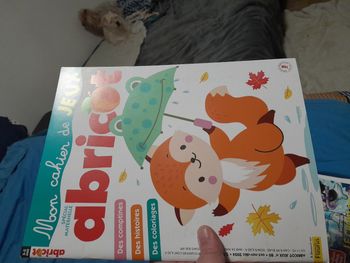 Livre enfant abricot 