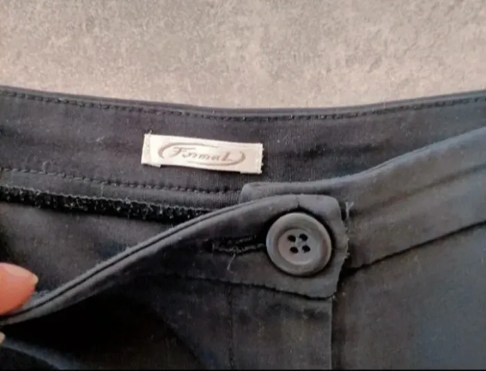 Pantacourt noir femme taille 38 formul - photo numéro 2