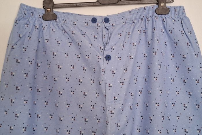 Pyjama deux pièces chaud et doux en flanelle, imprimé, grande taille - photo numéro 8