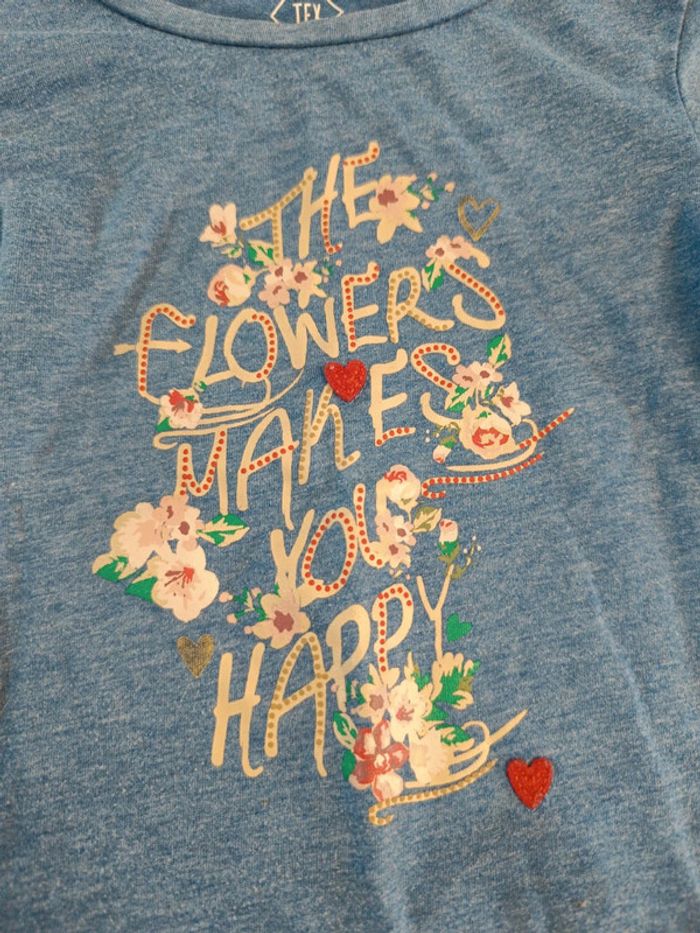 Tee shirt tex 3-4 ans - photo numéro 2