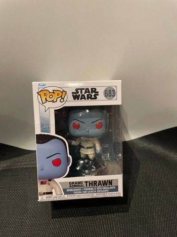 Figurine Funko pop Star Wars Ahsoka grand admiral Thrawn 683 neuf