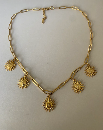 Collier  petit soleil