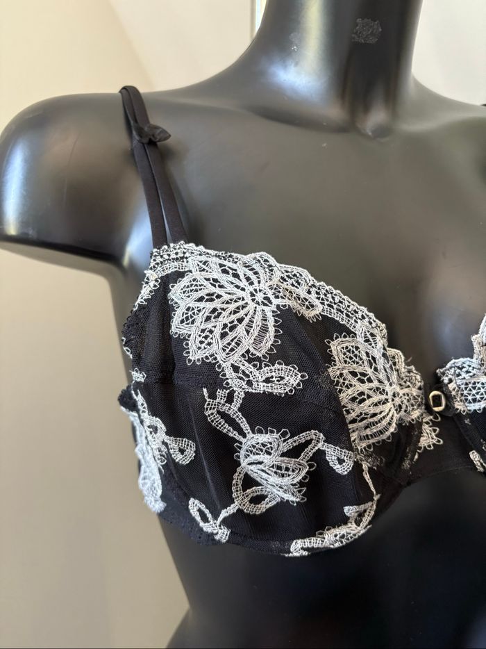 Soutien gorge noir et argenté Antinéa 90C - photo numéro 5