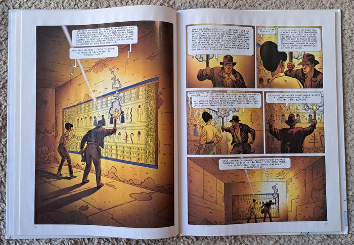 📚 BD Indiana Jones et le Secret de la Pyramide - 1994 - photo numéro 3