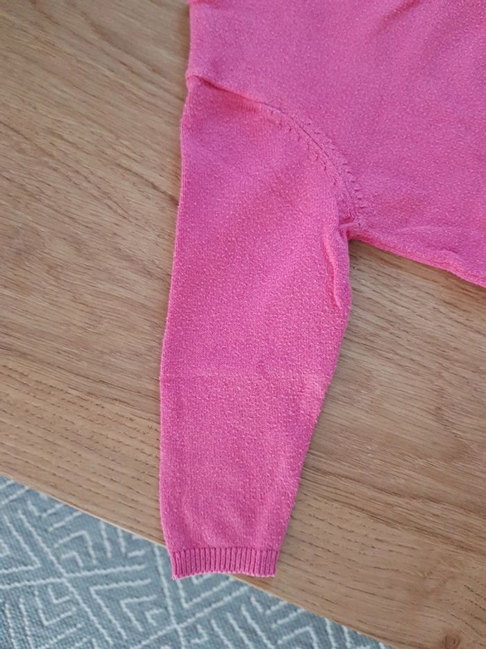 Gilet rose bébé 9 mois 71 cm - photo numéro 4