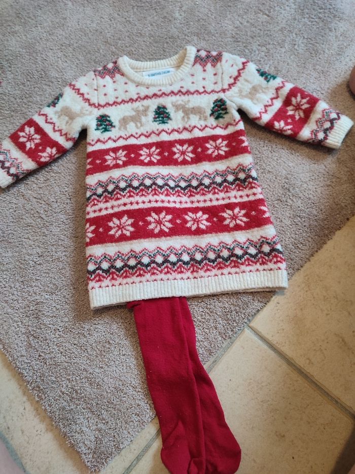 Robe de Noël 6-9 mois