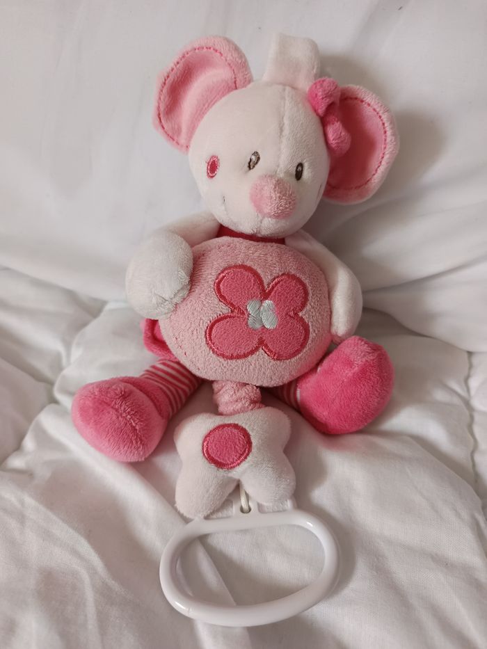 Doudou musical souris 🐭