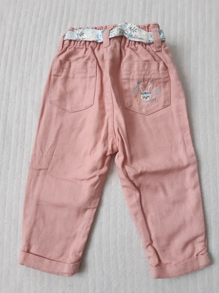 Pantalon rose Sergent Major 9 mois - photo numéro 4