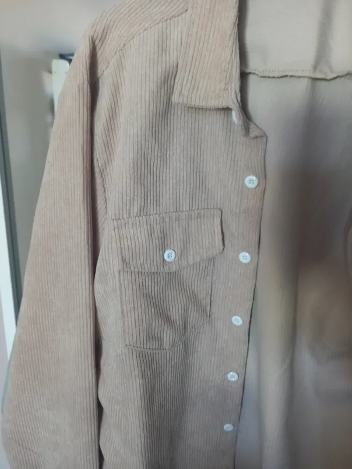 Chemise velours - photo numéro 2