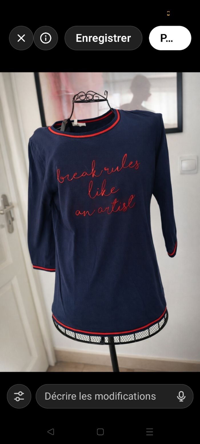 Tee shirt.manches longues - photo numéro 2