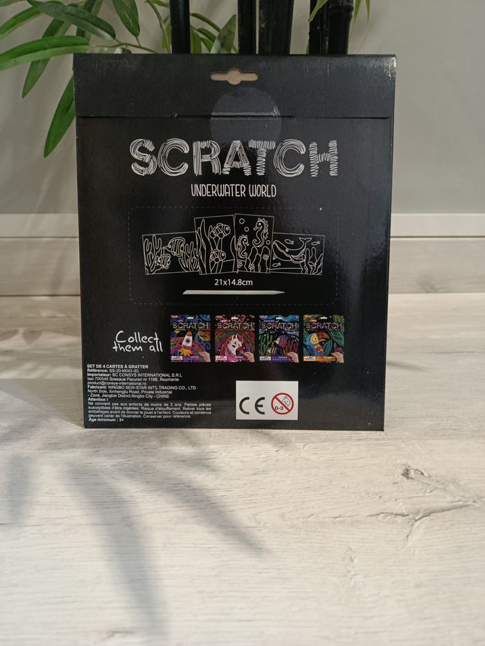 Cartes à gratter aquatique - photo numéro 2