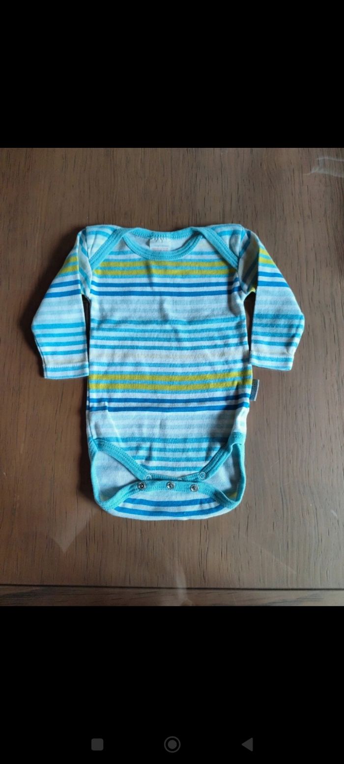 Lot de 5 bodies manches longues garçon taille 3 mois - photo numéro 6