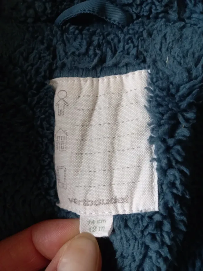 Doudoune chaude - Taille 12 mois - photo numéro 4