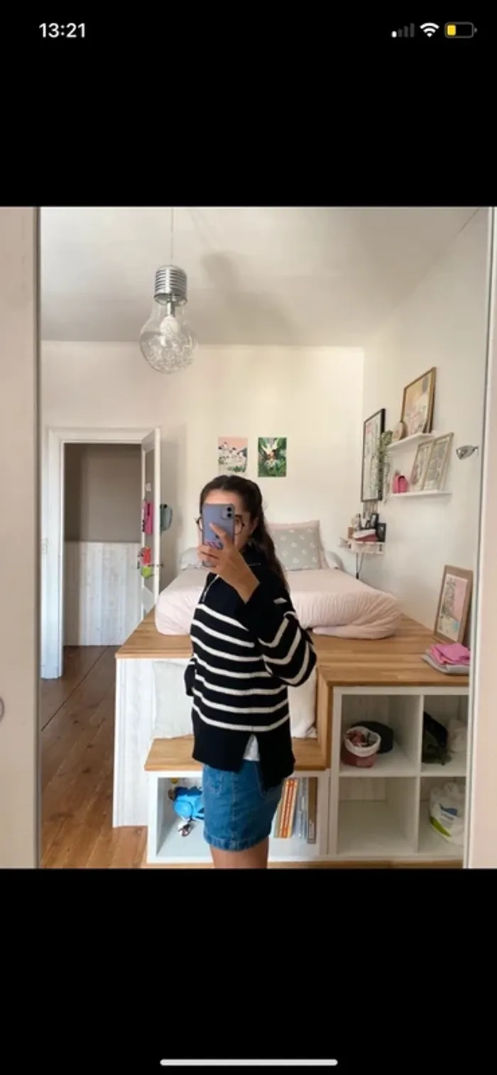 Pull col camionneur Zara - photo numéro 4