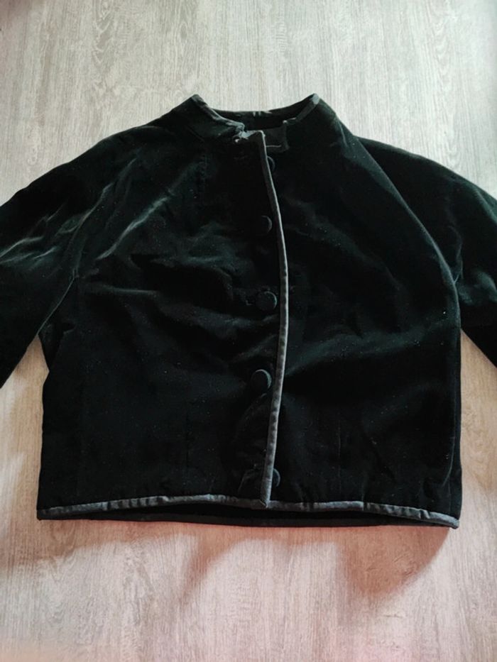 Veste courte taille S noir