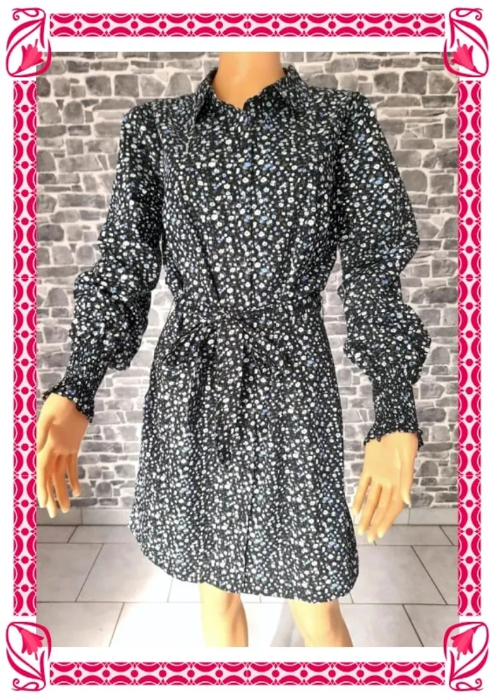 Robe chemise "Pieces"