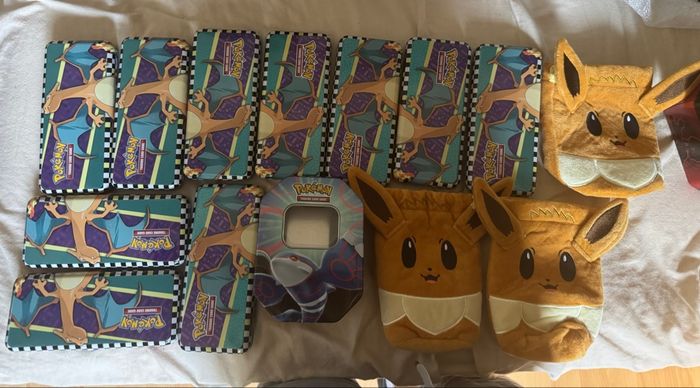 Tin box Trousse métal jeton pochette Pokémon