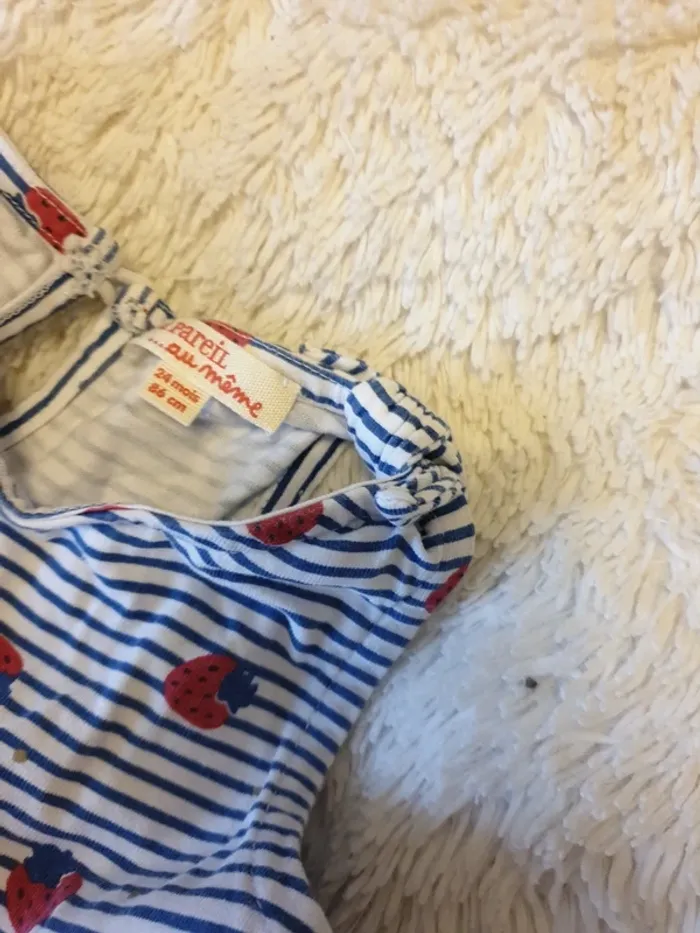 Robe été rayures 2 ans DPAM - photo numéro 5