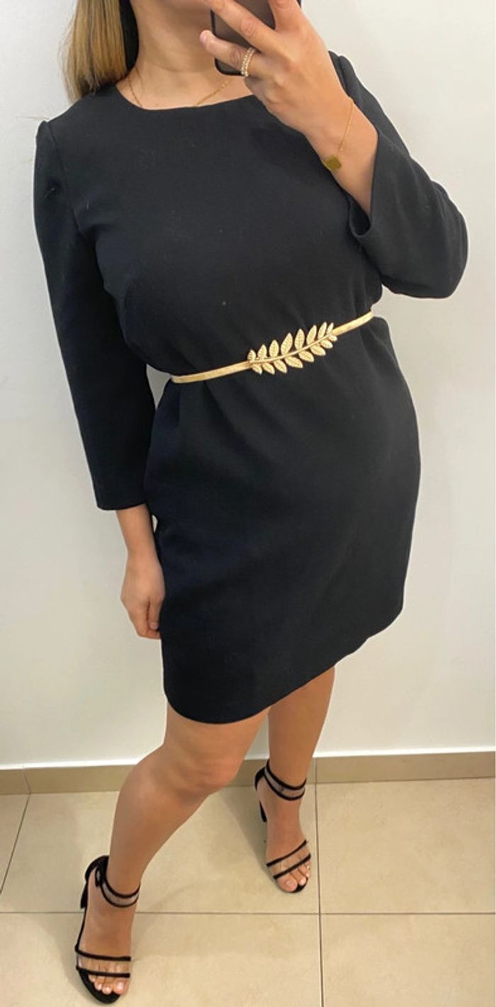 Superbe Robe Droite Dos Nu Taille 42 - photo numéro 4