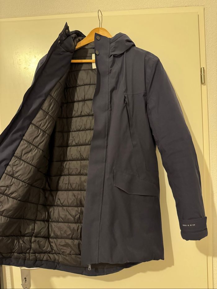 Parka homme IKKS - Bleu marine - Taille S - Excellent état - photo numéro 3