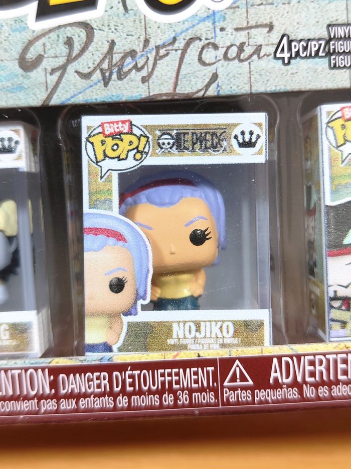 Boîte 4 Bitty Pop! One Piece - Nami, Arlong, Nojiko & Mihawk (CHASE) - photo numéro 4