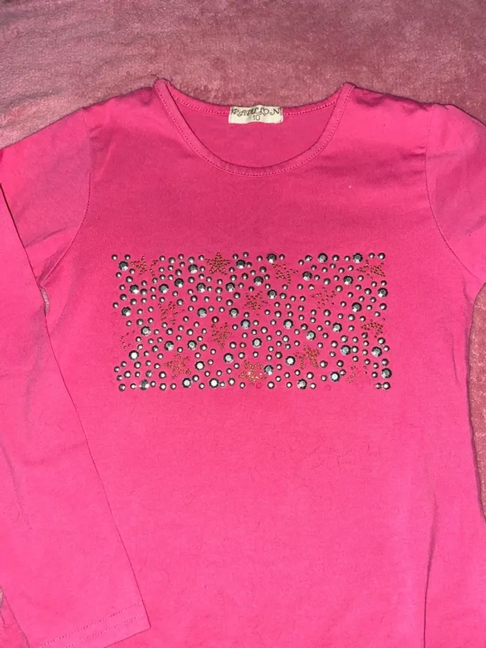 Pull rose. - photo numéro 3