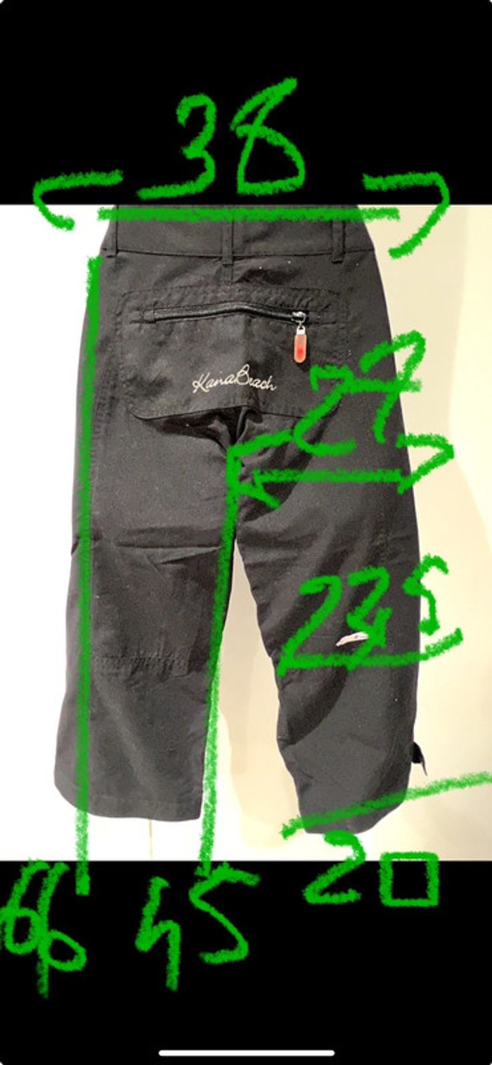 Bermuda noir kanaBeach circus taille 36 - photo numéro 15