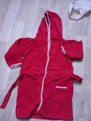 Peignoir de bain à capuche