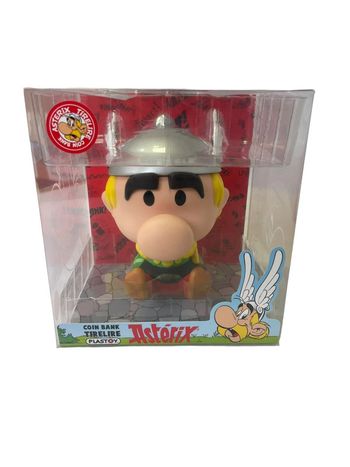 Tirelire 3D Astérix 12 cm Plastoy neuf