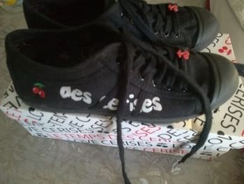 Baskets le temps des cerises fille 35