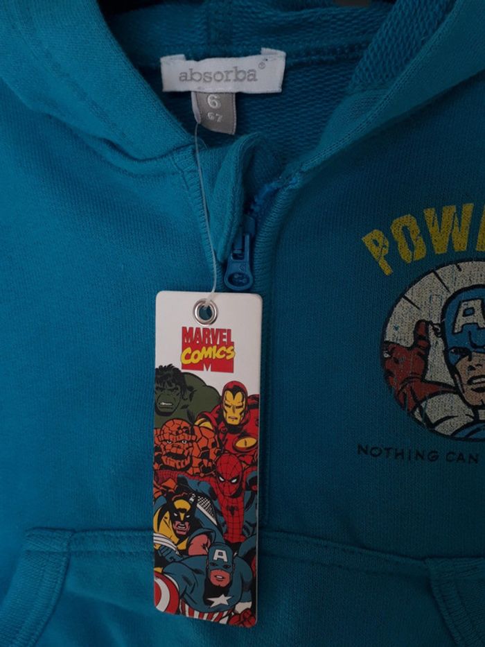 Sweat Marvel - Captain America - photo numéro 3