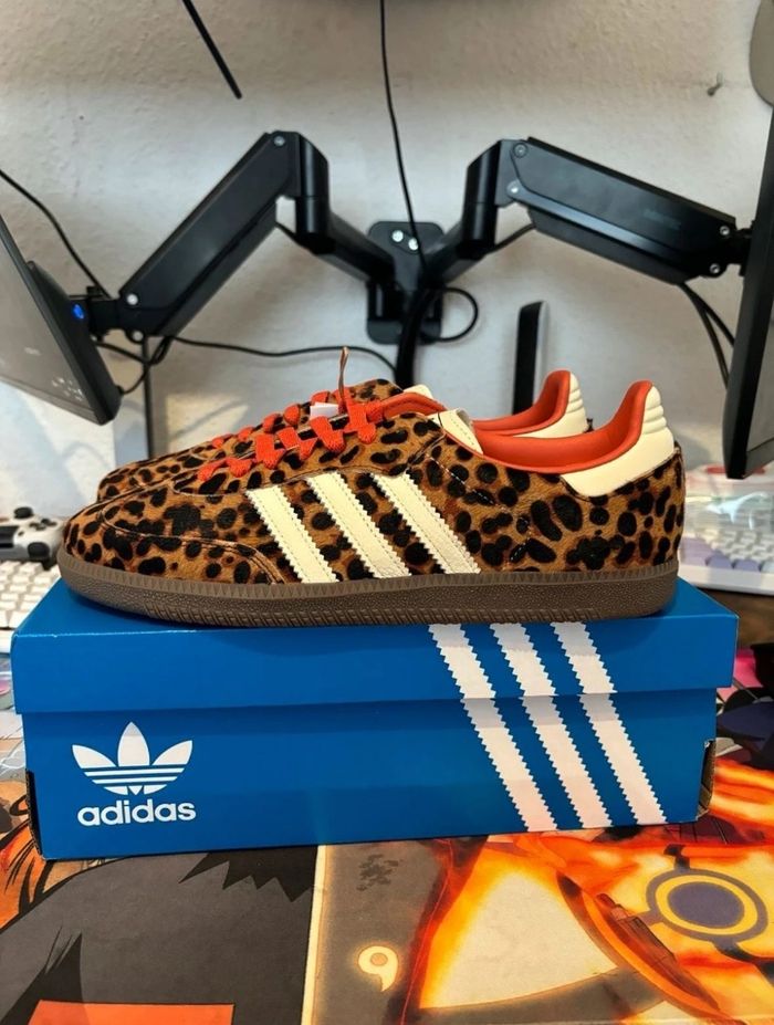 adidas Samba OG Preloved Léopard Rouge 39