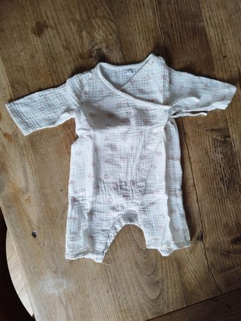 Combinaison en gaze de coton