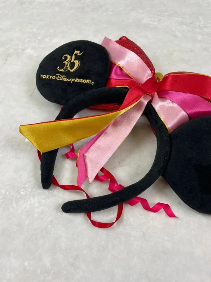 Ears Disney serre tête Minnie Tokyo Disneyland 35th anniversary - photo numéro 2