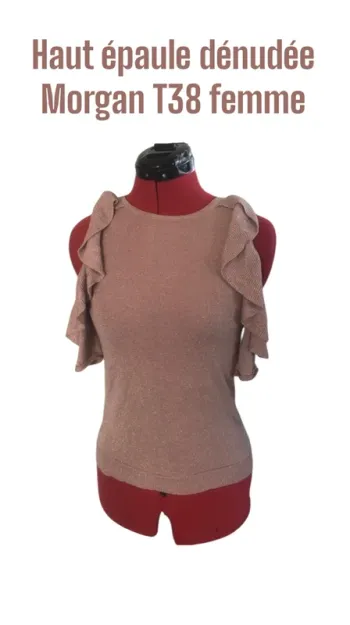 Haut épaule dénudée Morgan T38 femme 👚