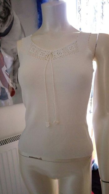 Débardeur esprit vintage bohème neuf